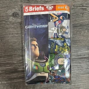 Disney Buzz Lightyear Kids Briefs - Blue, Green, Yellow